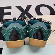 Lanvin Leather Curb Green - 5