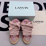 Lanvin Leather Curb Hot Pink  - 3
