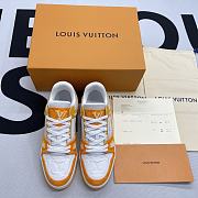 Louis Vuitton LV Trainer Orange - 3
