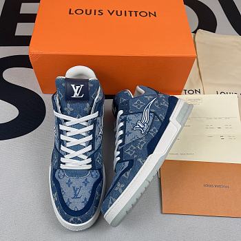 Louis Vuitton Trainer Monogram Denim