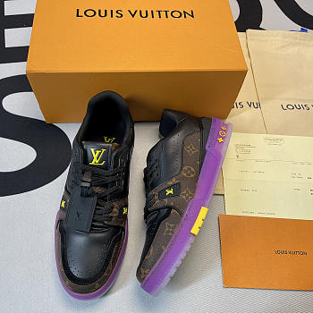 Louis Vuitton Trainer Monogram Purple