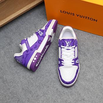 Louis Vuitton Trainer  Purple