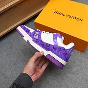 Louis Vuitton Trainer  Purple - 5
