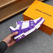 Louis Vuitton Trainer  Purple - 3