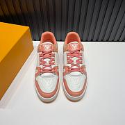 Louis Vuitton Trainer White Pink - 2
