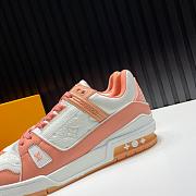Louis Vuitton Trainer White Pink - 3