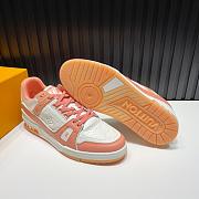 Louis Vuitton Trainer White Pink - 5