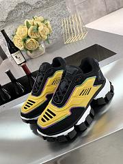 Cloudbust Thunder Sneakers Black White Yellow - 1