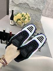 Cloudbust Thunder Knit Sneakers Black White Outline - 5