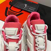 Cloudbust Thunder Knit Sneakers White Hot Pink  - 4