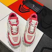 Cloudbust Thunder Knit Sneakers White Hot Pink  - 3