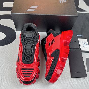 Cloudbust Thunder Knit Sneakers Black Red 