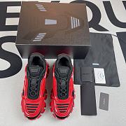 Cloudbust Thunder Knit Sneakers Black Red  - 2