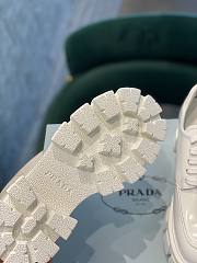 Prada Monolith Laces Loafers White - 2