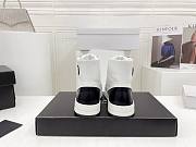 Prada Downtown Perforated Leather High Top Black White - 6