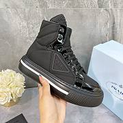 Prada Milano Low High Top Black - 1