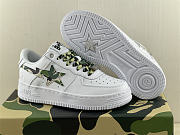 A Bathing Ape Bape Sta Low White ABC Camo Green (2021) 1H20191045-GRN - 3