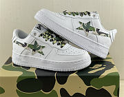 A Bathing Ape Bape Sta Low White ABC Camo Green (2021) 1H20191045-GRN - 2