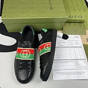Gucci Ace Elastic Web Interlocking GG Black 643488 1XGF0 1076 / 644749 1XGM0 1096 - 1