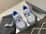 Balenciaga Triple S White Blue 541624 W09ON 9169 - 2