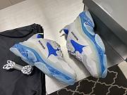 Balenciaga Triple S White Blue 541624 W09ON 9169 - 6