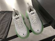 Balenciaga Triple S Clear Sole White Fluo Yellow (W) 544351W2FR19073 - 2