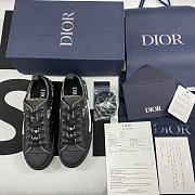 Dior B23 Low Top Canvas Oblique Black 3SN249YJP_H960 - 2