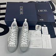 Dior B23 High Grey Oblique 3SH118YNT_H068  - 4