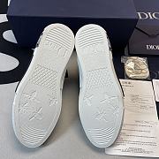 Dior B23 High Top Red Blue Oblique 3SH118YTG_H563 - 5