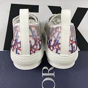 Dior B23 Low Top Red Blue Oblique 3SN249YTG_H563  - 3