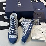 Dior B23 High Top Blue Oblique 3SH118YNT_H565 - 2