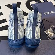 Dior B23 High Top Blue Oblique 3SH118YNT_H565 - 5
