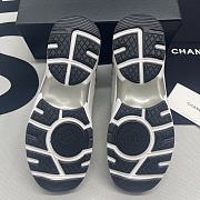 Chanel Low Top Trainer Beige Purple - 4