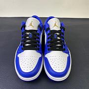 Air Jordan 1 Low “Hyper Royal” 553558-401 - 4