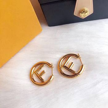 Fendi Earrings - Gold-colored