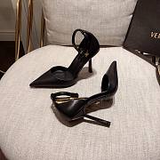 Versace Safety Pin Pumps Black - 3