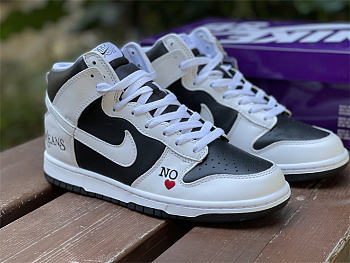Supreme x Nike SB Dunk High QS “By Any Means” DN3741-002 