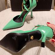 Versace Safety Pin Pumps Mint - 5