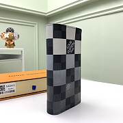 Louis Vuitton Slender Long Wallet Damier Graphite Pixel Black 10.0 x 19.0 x 2.0 cm - 3