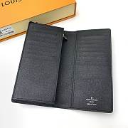 Louis Vuitton Slender Long Wallet Damier Graphite Pixel Black 10.0 x 19.0 x 2.0 cm - 6