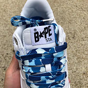 A Bathing Ape Bape Sta Low White ABC Camo Blue (2021) 1H20191045-BLU - 5