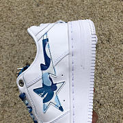 A Bathing Ape Bape Sta Low White ABC Camo Blue (2021) 1H20191045-BLU - 4