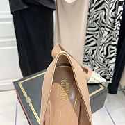 ROCKSTUD ALCOVE KIDSKIN AND PATENT-LEATHER PUMP 90 MM WW0S0DF8YGDXK0 - 5