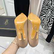 ROCKSTUD ALCOVE KIDSKIN AND PATENT-LEATHER PUMP 90 MM WW0S0DF8YGDMK0 - 4