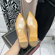 ROCKSTUD ALCOVE BALLET FLAT IN GOATSKIN AND PATENT LEATHER XW2S0DT2YGDMK0 - 2