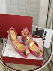 ONE STUD PUMP IN PATENT LEATHER 90MM XW2S0DT4LAFHW4 - 3