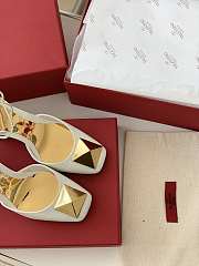 ONE STUD PUMP IN PATENT LEATHER 90MM XW2S0DT4LAFI16 - 4