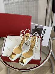 ONE STUD PUMP IN PATENT LEATHER 90MM XW2S0DT4LAFI16 - 2