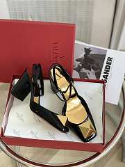 ONE STUD PUMP IN PATENT LEATHER 90MM XW2S0DT4LAF0NO - 3