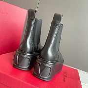 UNIQUEFORM CALFSKIN ANKLE BOOT 85 MM XW2S0AP7RBJ0NO - 4